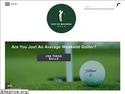 Sites similar to outofboundsgolf.com