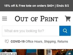 Sites similar to outofprint.com
