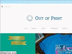 Sites similar to outofprint.jp
