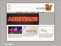 Sites similar to outoftheboxtheatre.org