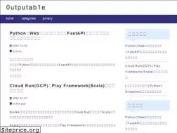 Sites similar to outputable.com