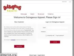 Sites similar to outrageousapparelonline.com