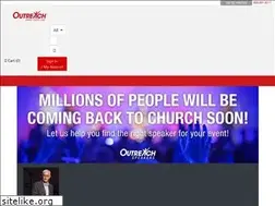 Sites similar to outreachspeakers.com