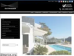 Sites similar to outriggerawnings.com.au