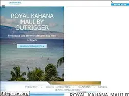 Sites similar to outriggerroyalkahanacondo.com