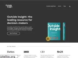 Sites similar to outsideinsight.com