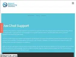 Sites similar to outsourcelivechats.com