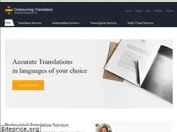 Sites similar to outsourcingtranslation.com