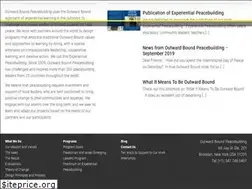 Sites similar to outwardboundpeace.org