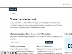 Sites similar to ouvert.canada.ca