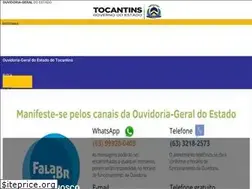 Sites similar to ouvidoria.to.gov.br