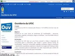 Sites similar to ouvidoria.ufsc.br