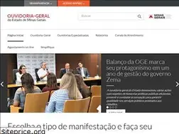 Sites similar to ouvidoriageral.mg.gov.br