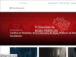 Sites similar to ouvidorias.gov.br