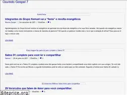 Sites similar to ouvindogospel7.com.br