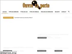 Sites similar to ouvretaporte.fr