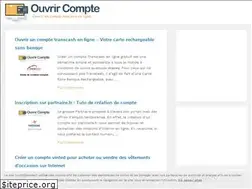 Sites similar to ouvrircompte.fr