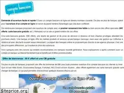 Sites similar to ouvriruncomptebancaireenligne.net