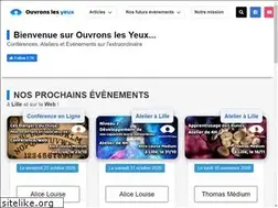 Sites similar to ouvronslesyeux.com