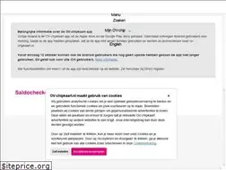 Sites similar to ov-chipkaart.nl
