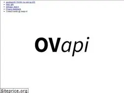 Sites similar to ovapi.nl