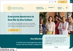 Sites similar to ovariancanada.org