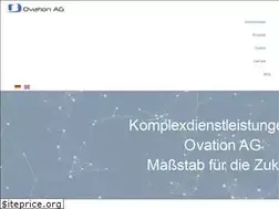 Sites similar to ovation.de