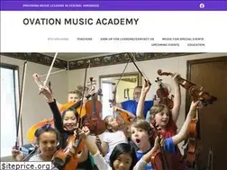 Sites similar to ovationmusicacademy.com