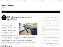 Sites similar to ovb-allfinanz.sk