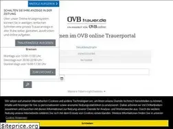 Sites similar to ovbtrauer.de