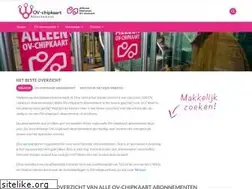 Sites similar to ovchipkaartabonnement.nl