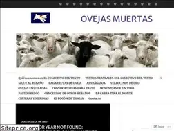 Sites similar to ovejasmuertas.wordpress.com