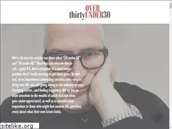 Sites similar to over30under30.com
