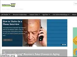 Sites similar to over40interns.com