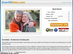 Sites similar to over50date.com