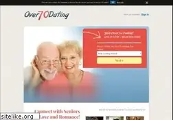 Sites similar to over70dating.com