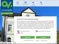 Sites similar to overath.de