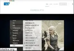Sites similar to overboxtv.com