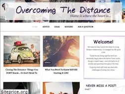 Sites similar to overcomingthedistance.com