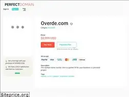 Sites similar to overde.com