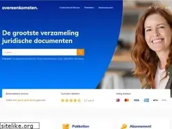 Sites similar to overeenkomsten.nl