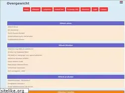 Sites similar to overgewicht.verzamelgids.nl