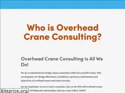 Sites similar to overheadcraneconsulting.com