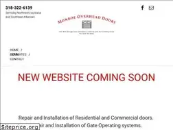 Sites similar to overheaddoorcoofmonroe.com