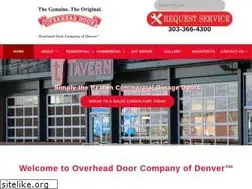Sites similar to overheaddoordenver.com