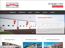 Sites similar to overheaddoorhouston.com