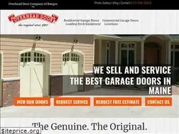 Sites similar to overheaddoorofbangor.com