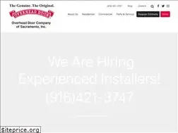 Sites similar to overheaddoorofsacramento.com
