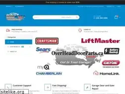 Sites similar to overheaddoorparts.ca
