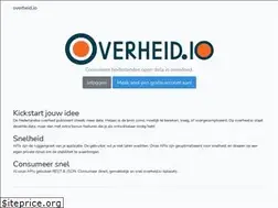 Sites similar to overheid.io